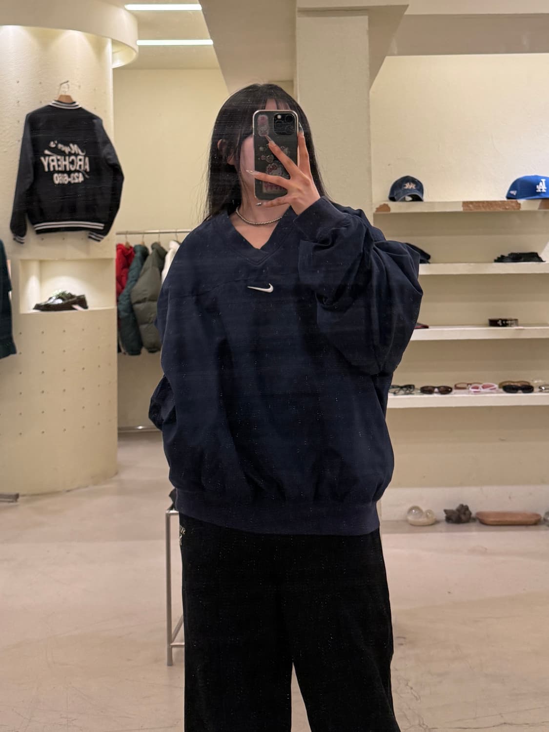 나이키 브이넥 윈드브레이커 U925 상품이미지1