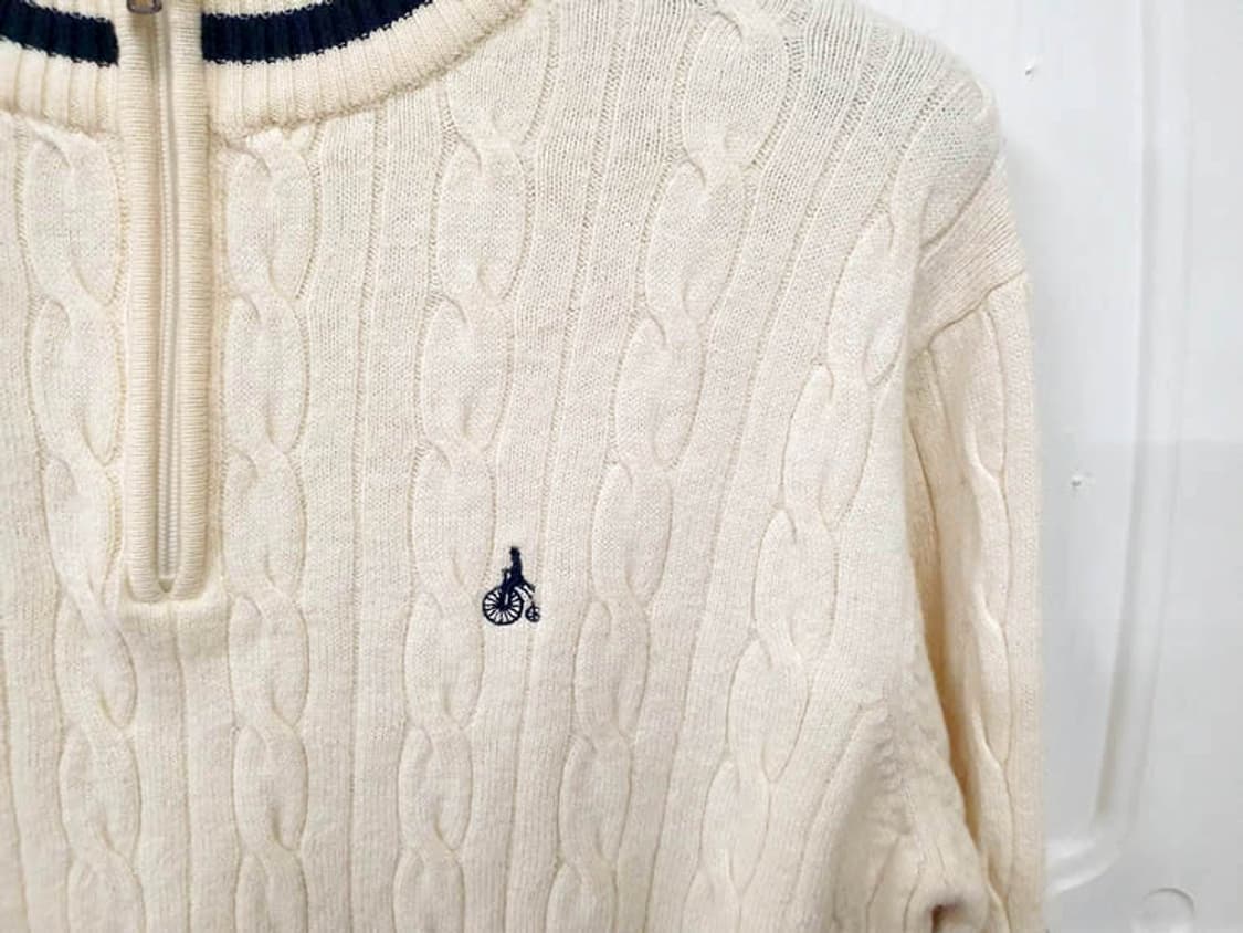 빈폴 남성 반집업 울 니트 상품이미지3