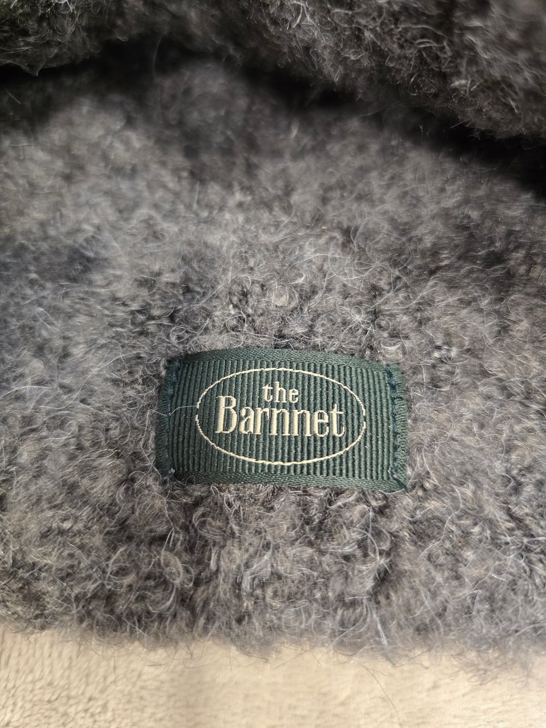 더바넷 차콜 부클 니트 비니 상품이미지8