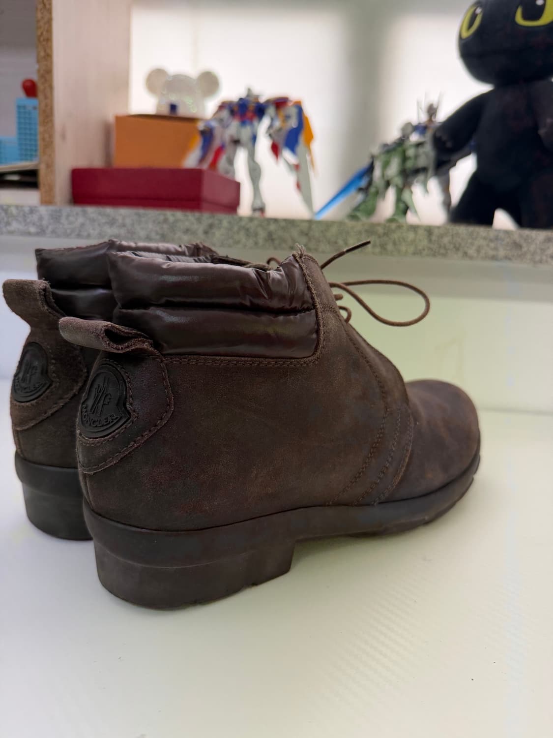 정품) 몽클레어 남성 스웨이드 부츠 워커 42 상품이미지4