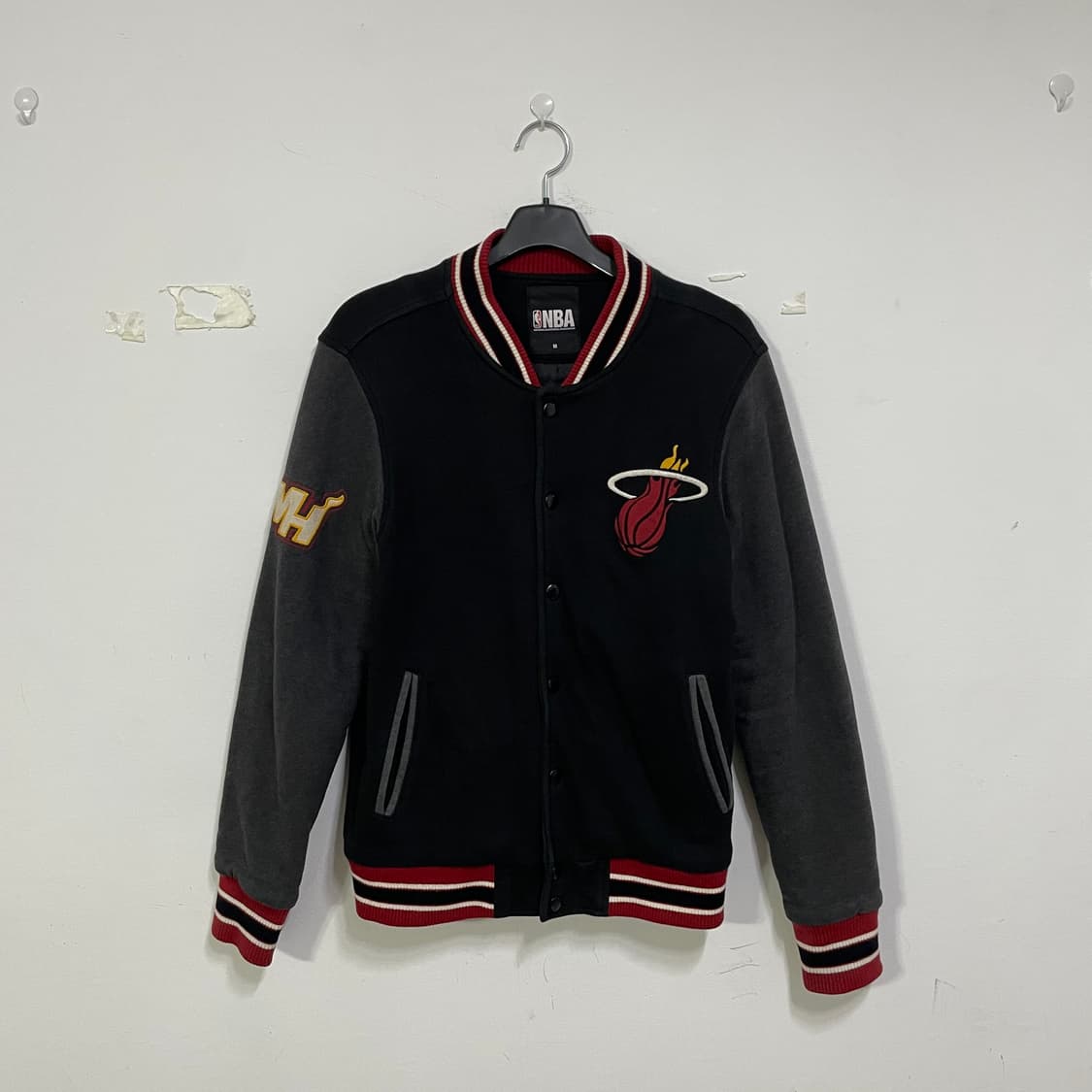 NBA 마이애미 히트 바시티 자켓 상품이미지1