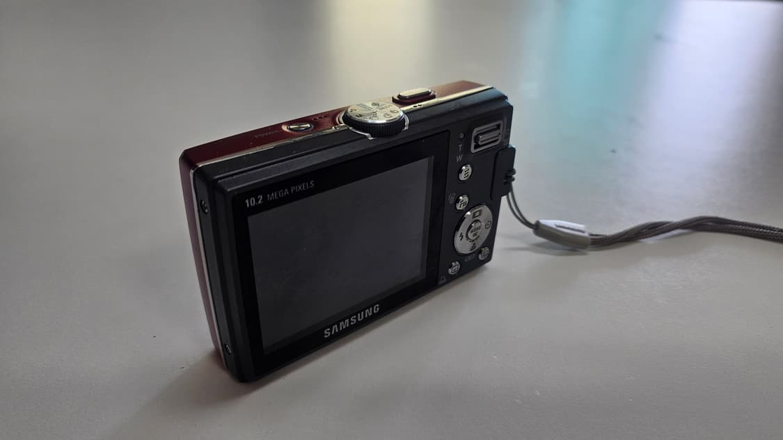 작례O 장동건 디카 초소형 삼성 블루 l210 디지털카메라 빈티지 상품이미지8