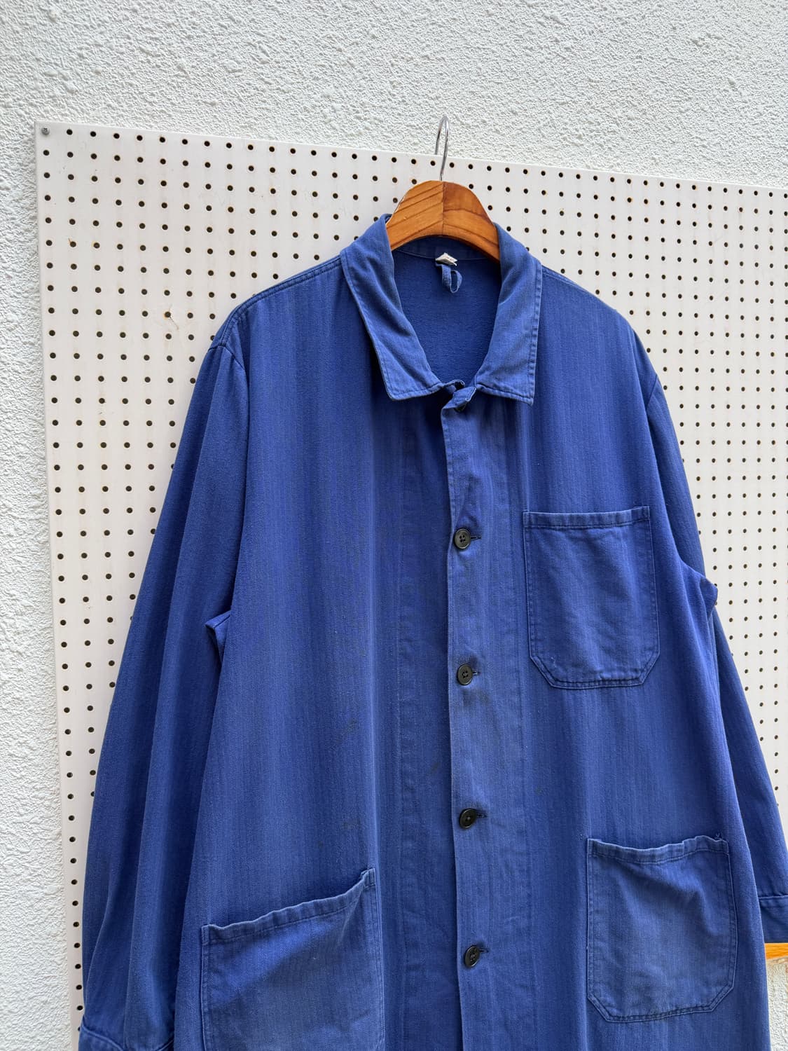 70s HBT OLD EURO ATELIER COAT 헤링본 프렌치샵코트 상품이미지7