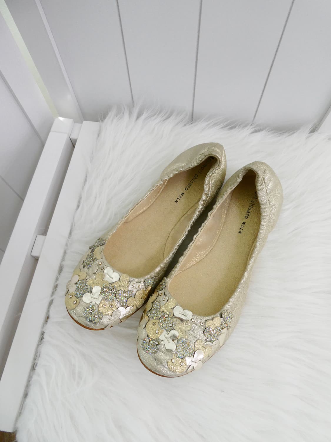 츠모리치사토 패치워크 플랫슈즈 상품이미지1