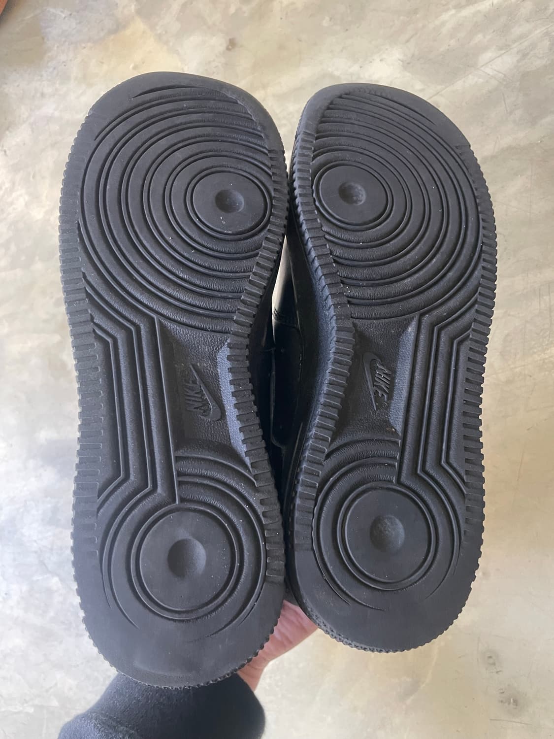 나이키 에어포스 1 블랙 250 상품이미지6