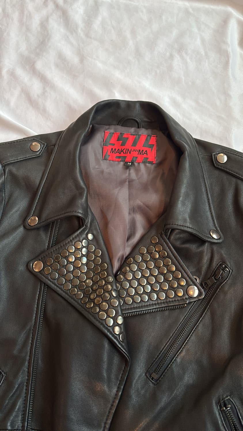 MAKIN JAN MA 2010 Bullet Leather Jacket 상품이미지5