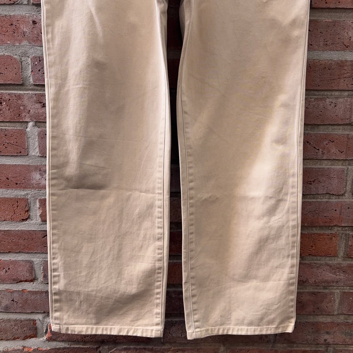 00s 랭글러 Wrangler 재팬 웨스턴 베이지 스트레이트 팬츠 상품이미지5