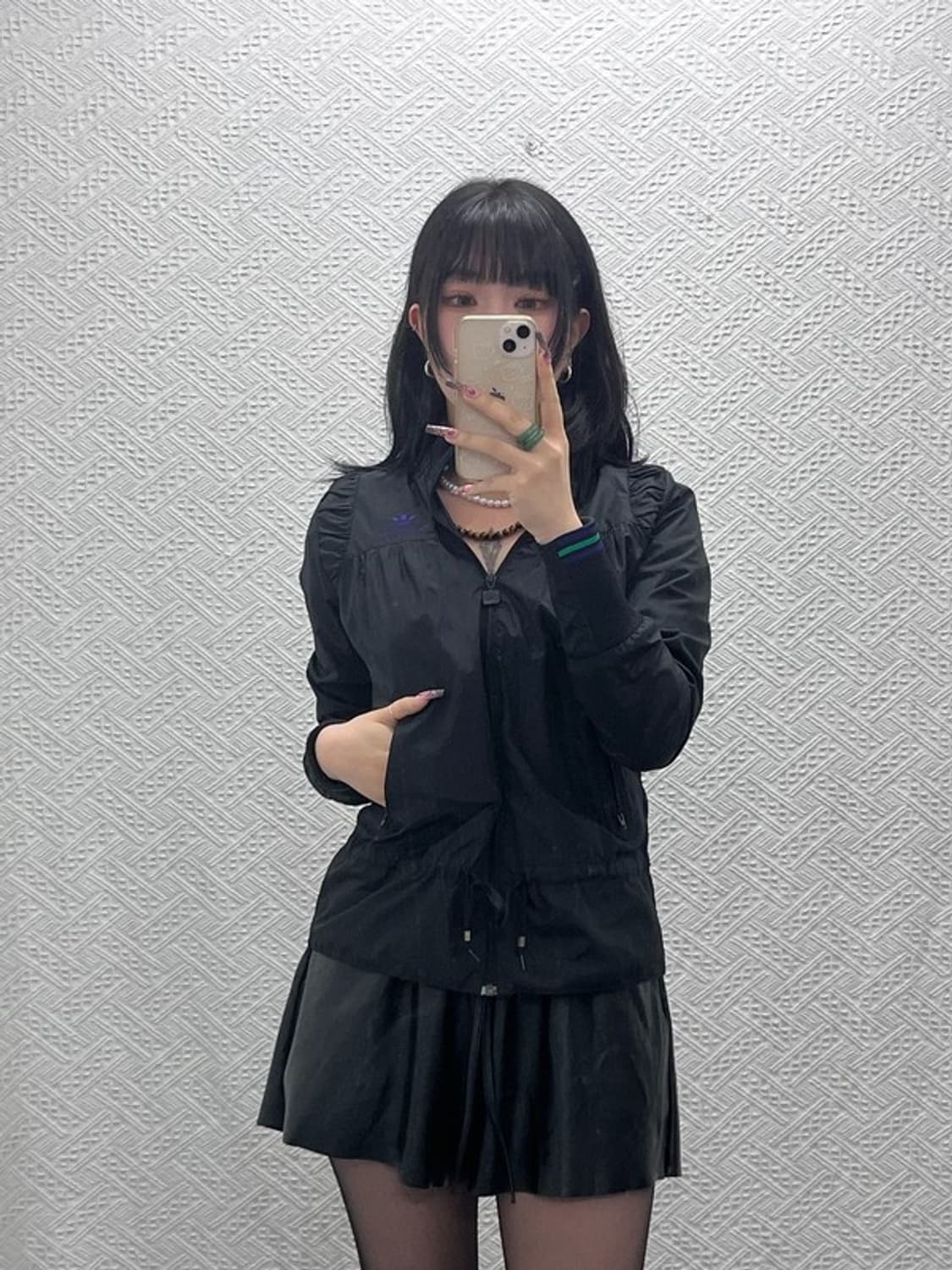아디다스 토너먼트 에디션 셔링 슬림핏 바람막이 자켓 90 C11745 상품이미지2