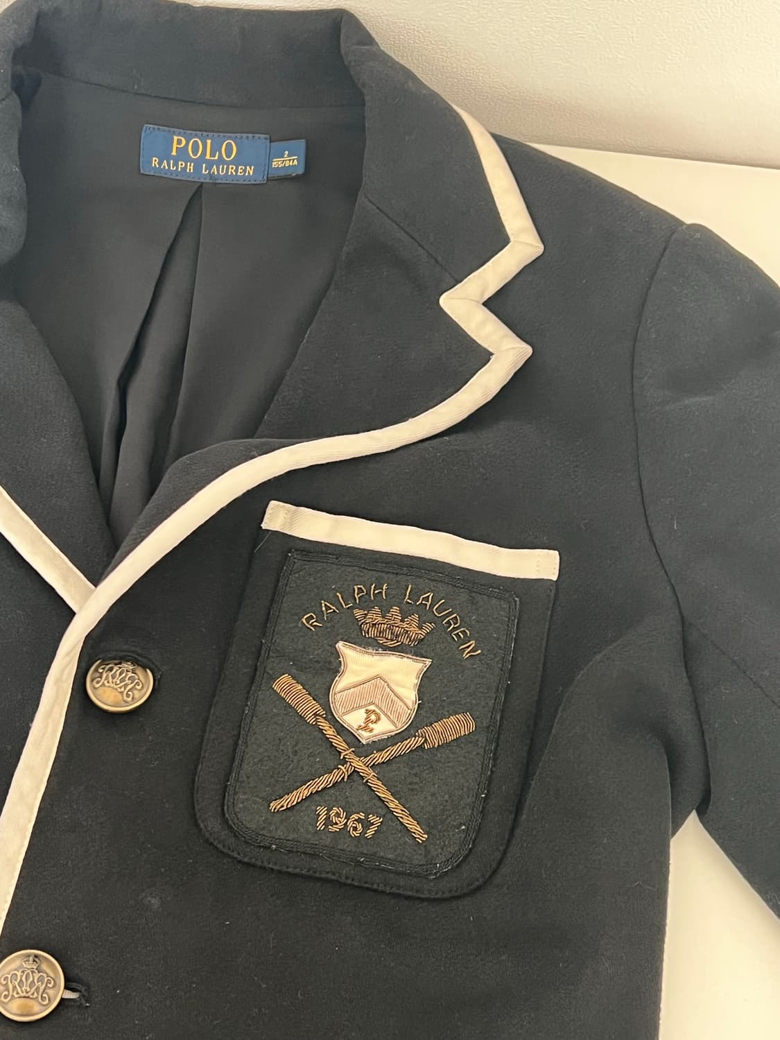 폴로 랄프로렌 파이핑 블레이져 상품이미지3