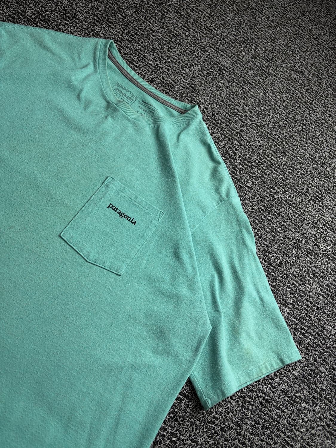 파타고니아 라인로고 릿지 포켓 리스폰서빌리티 티셔츠 3305 상품이미지3