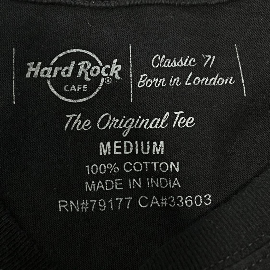 하드락카페 로고 반팔티셔츠 s10556 상품이미지5