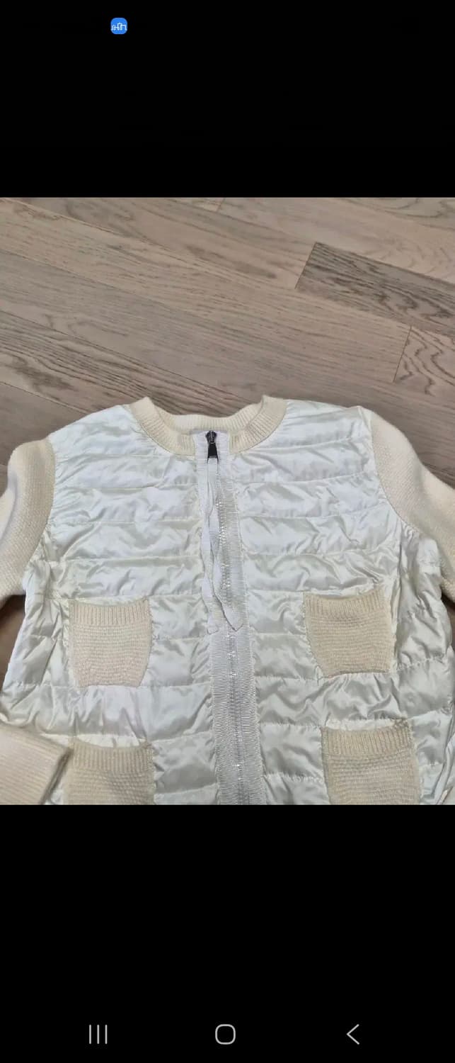 몽클레어 퀄딩 니트가디건 상품이미지2