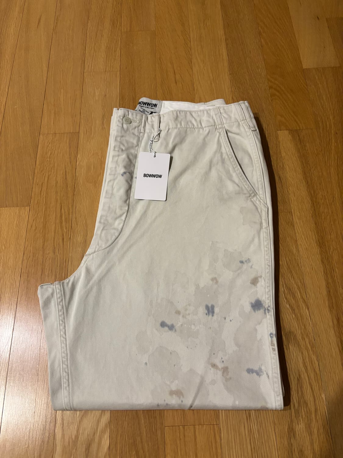 바우와우 치노팬츠 BOWWOW STAINED WORK TROUSERS 상품이미지7
