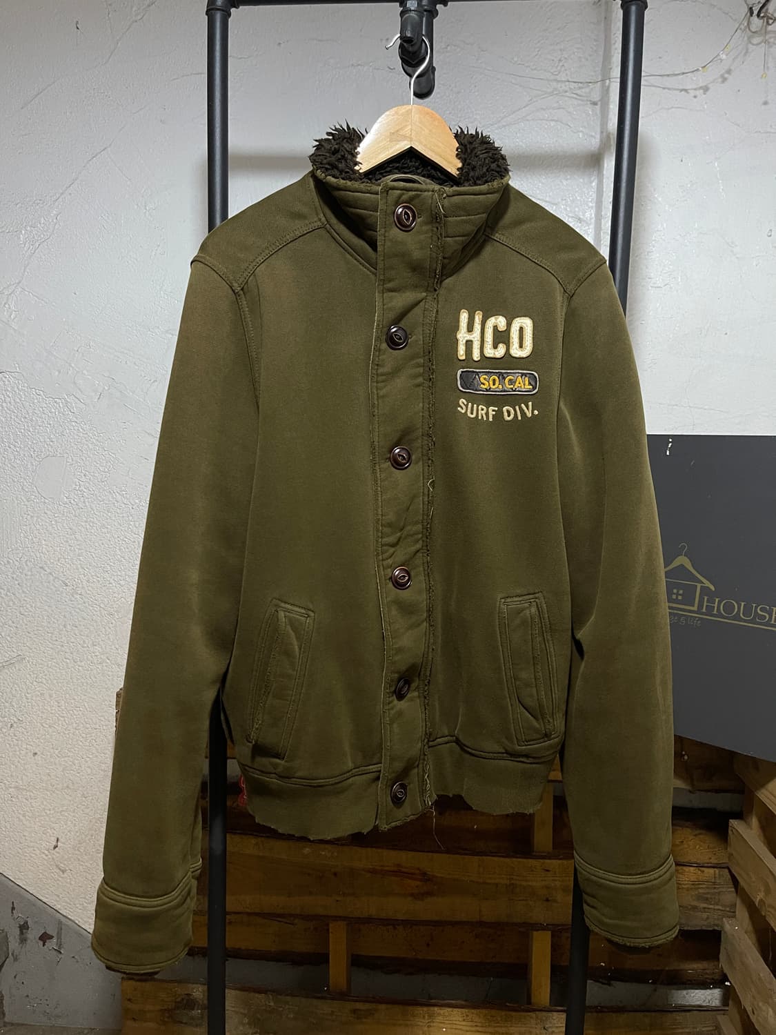 홀리스터 퍼 자켓 상품이미지1