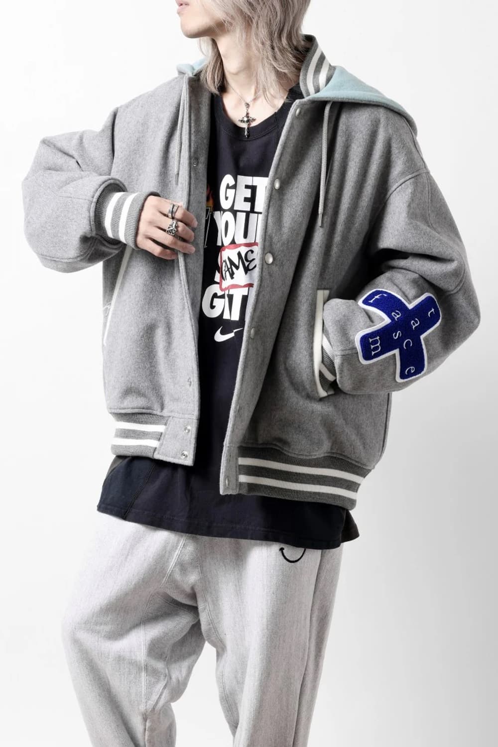 Facetasm varsity jacket 바시티 자켓 상품이미지1