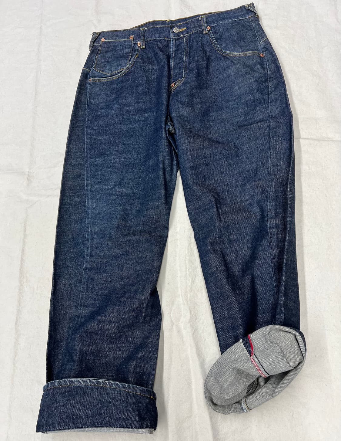 에비쑤 셀비지 워싱진  상품이미지5