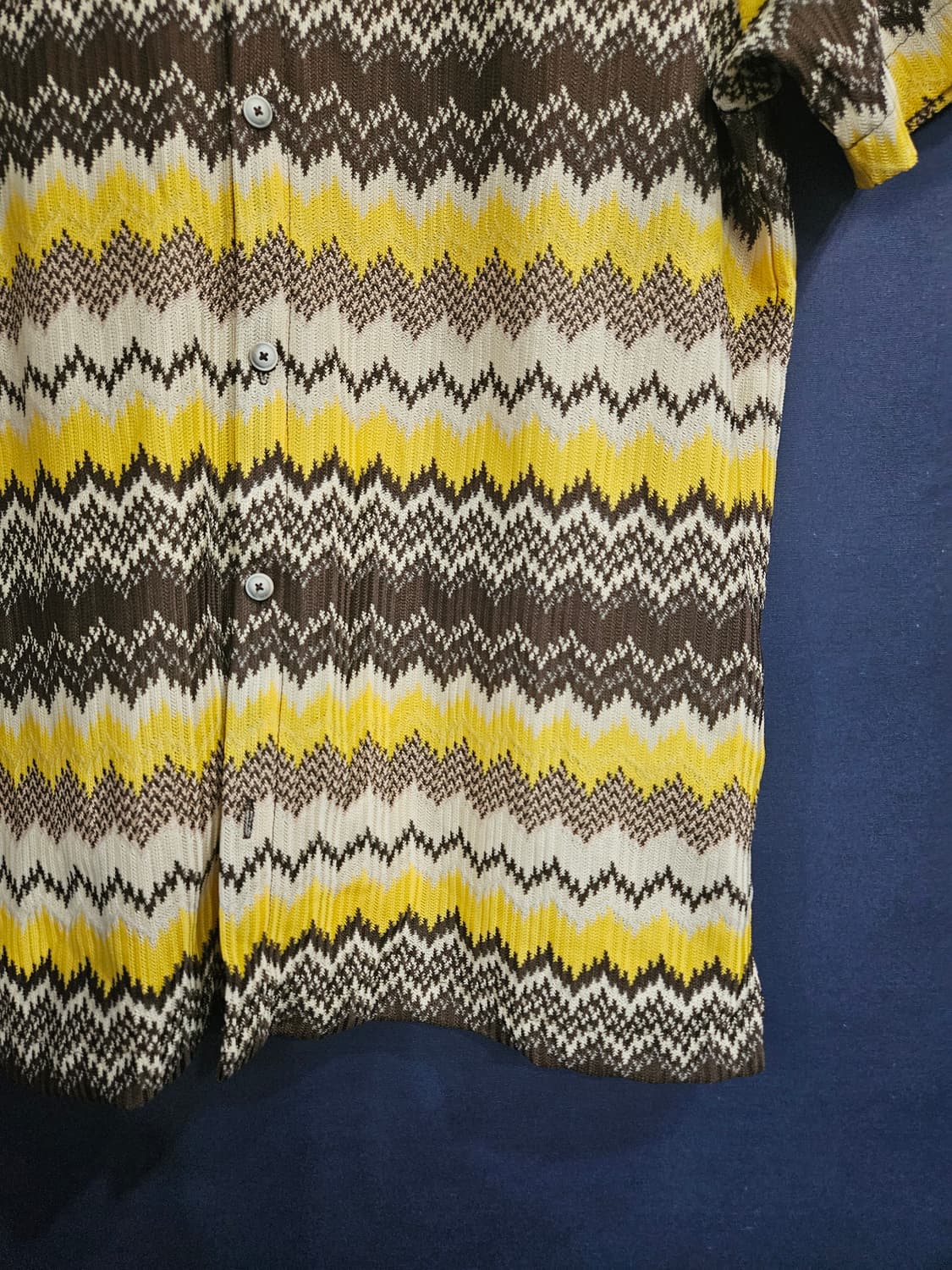 메종미네드 문양패턴 남성 100 반팔셔츠  상품이미지5