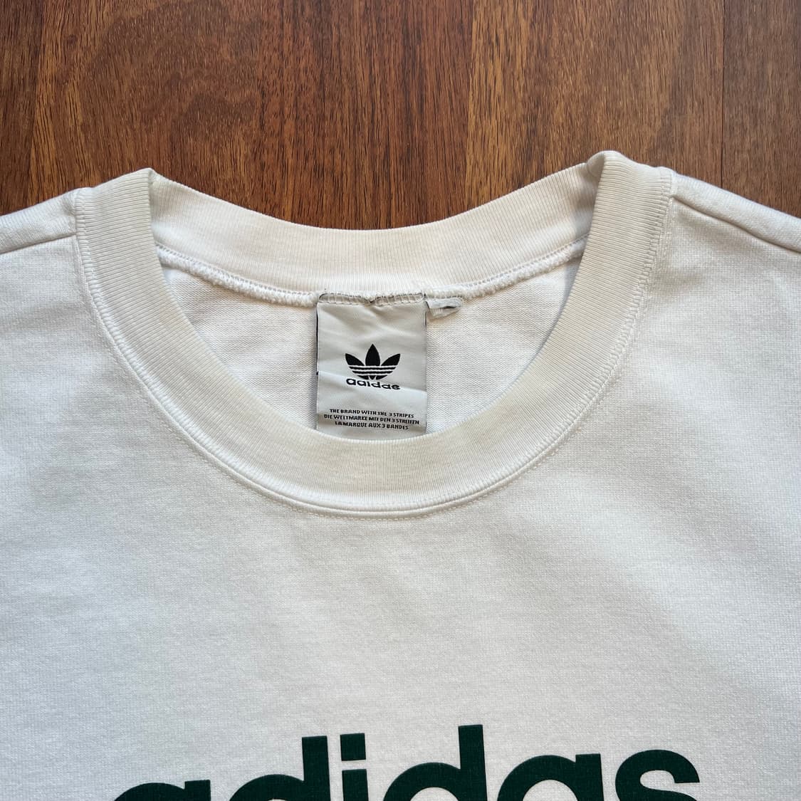 [2XL]아디다스 오리지널 어드벤쳐 화이트 헤비코튼 티셔츠 상품이미지3