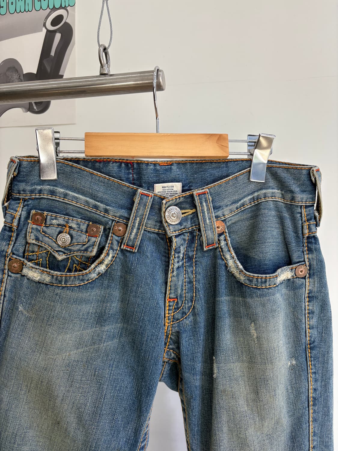 TRUE RELIGION (Made in USA) 부츠컷데님 상품이미지2