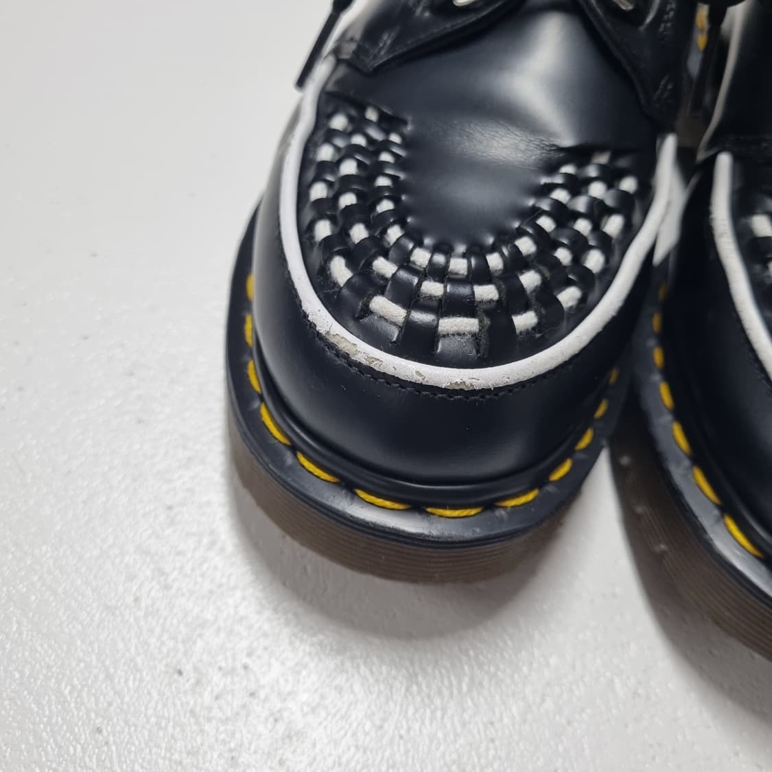 DR.MARTENS 닥터마틴 램지 클리퍼 블랙 - 220 (UK3) 상품이미지5