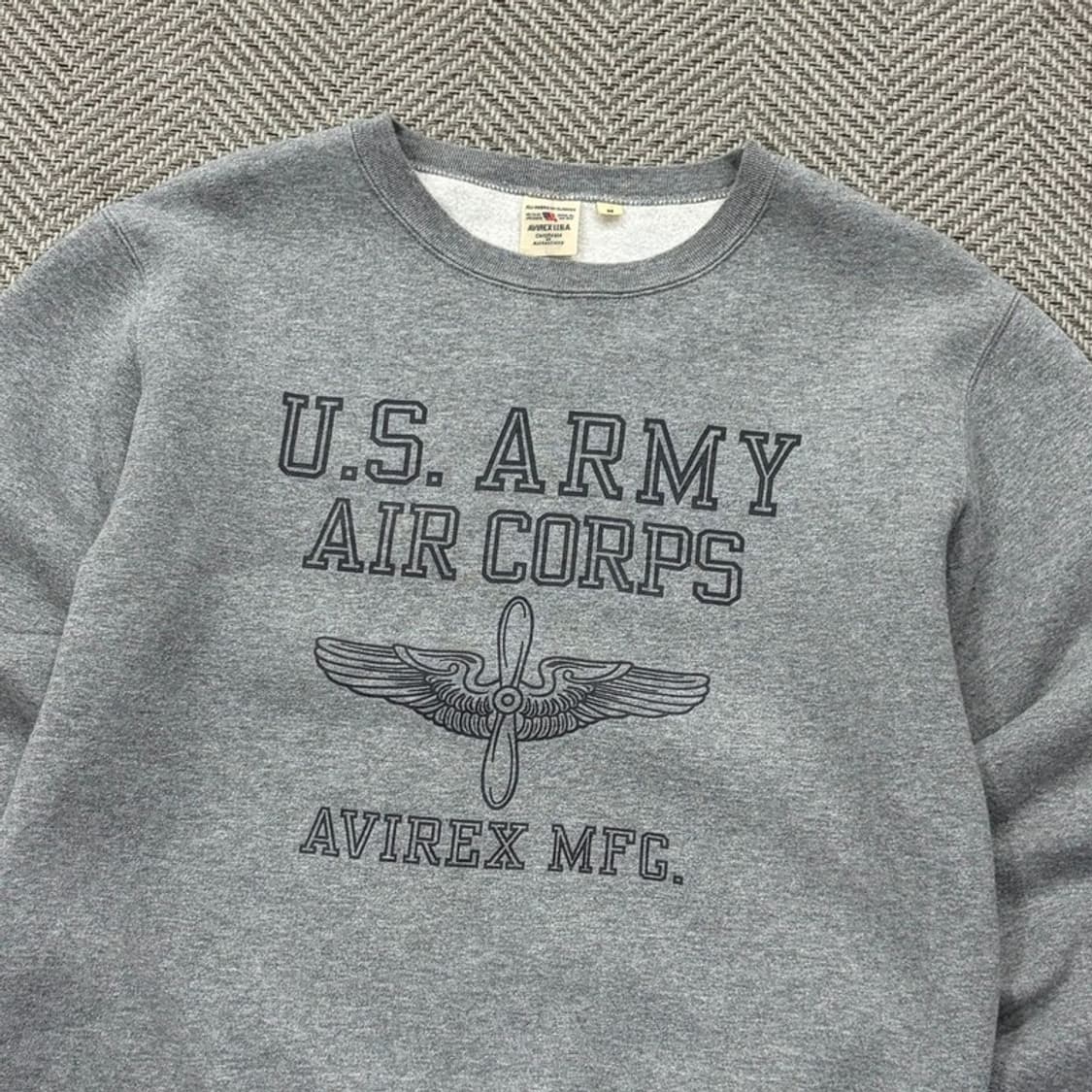 아비렉스 프린팅 스웻셔츠 v2228 상품이미지3