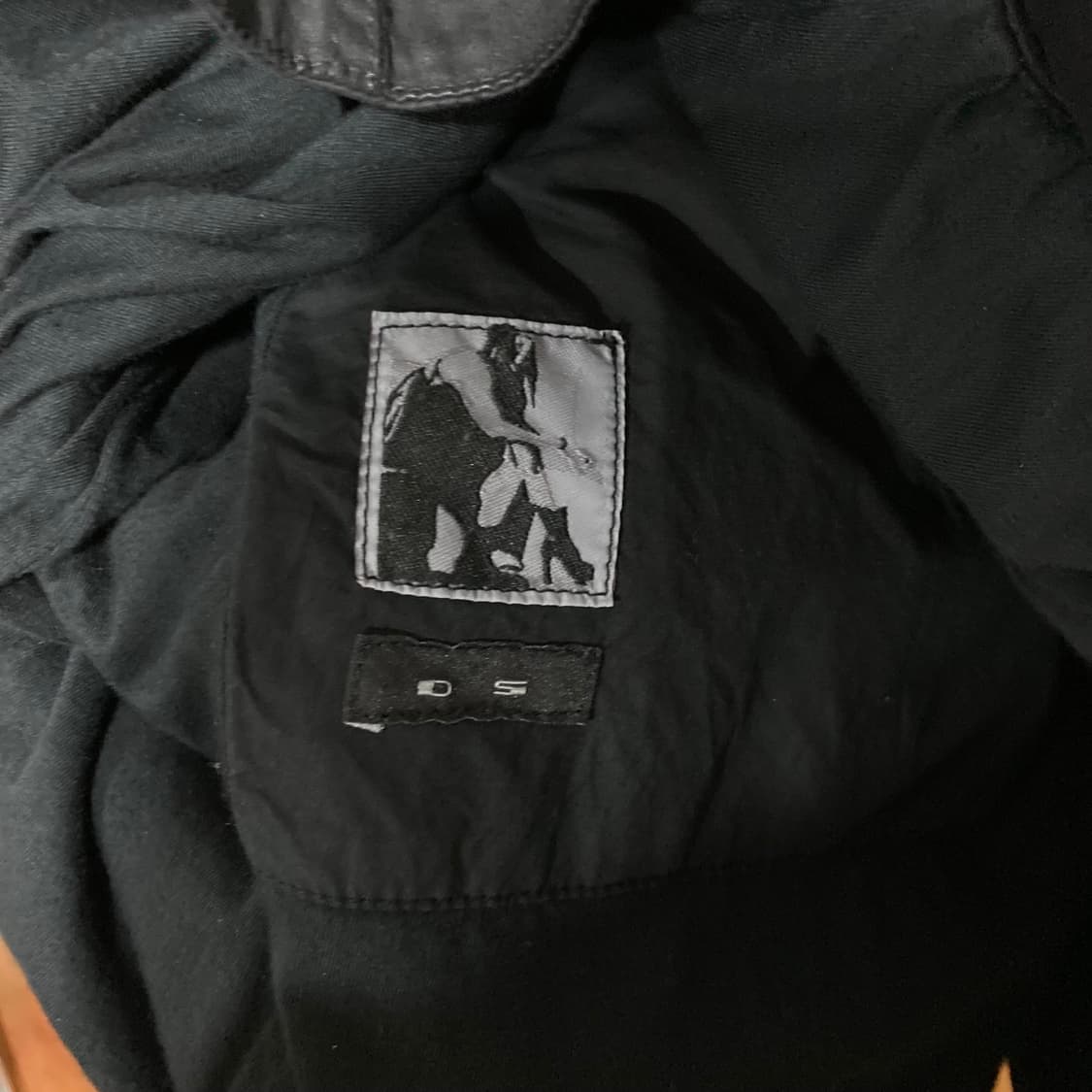 릭 오웬스(Rick Owens) 다크웨어 터틀넥 하이넥 자켓 상품이미지4