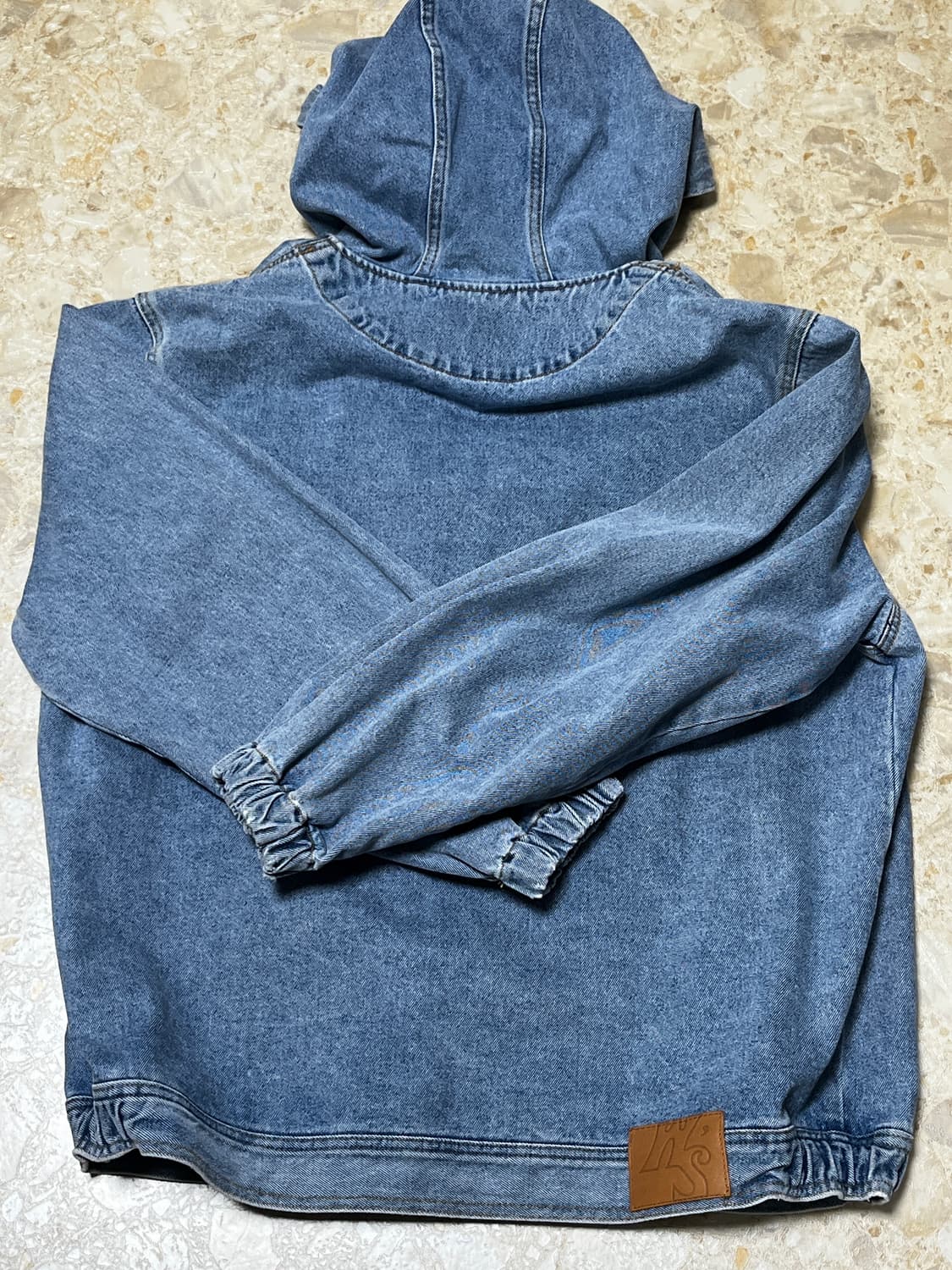 위캔더스 데님 후드 상품이미지2