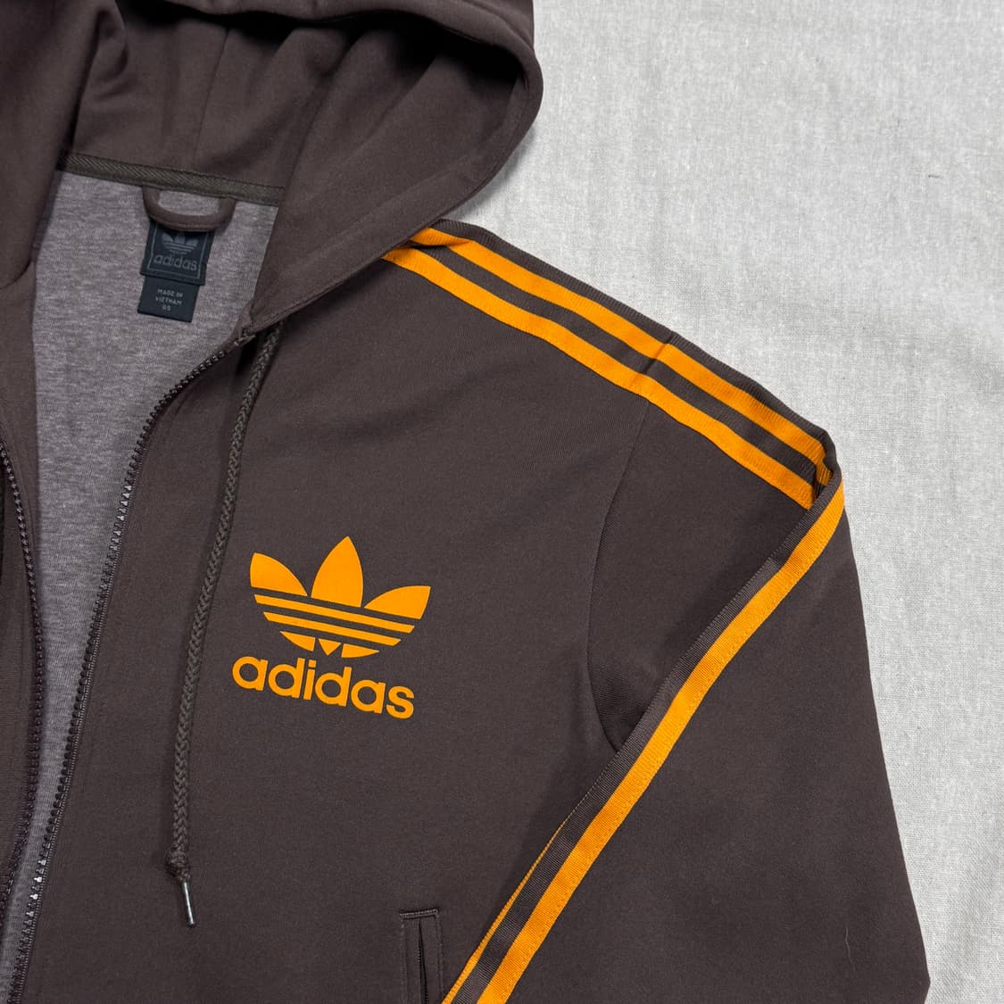 아디다스 00s 대장급 브라운 후드집업 트랙 져지 95 상품이미지2