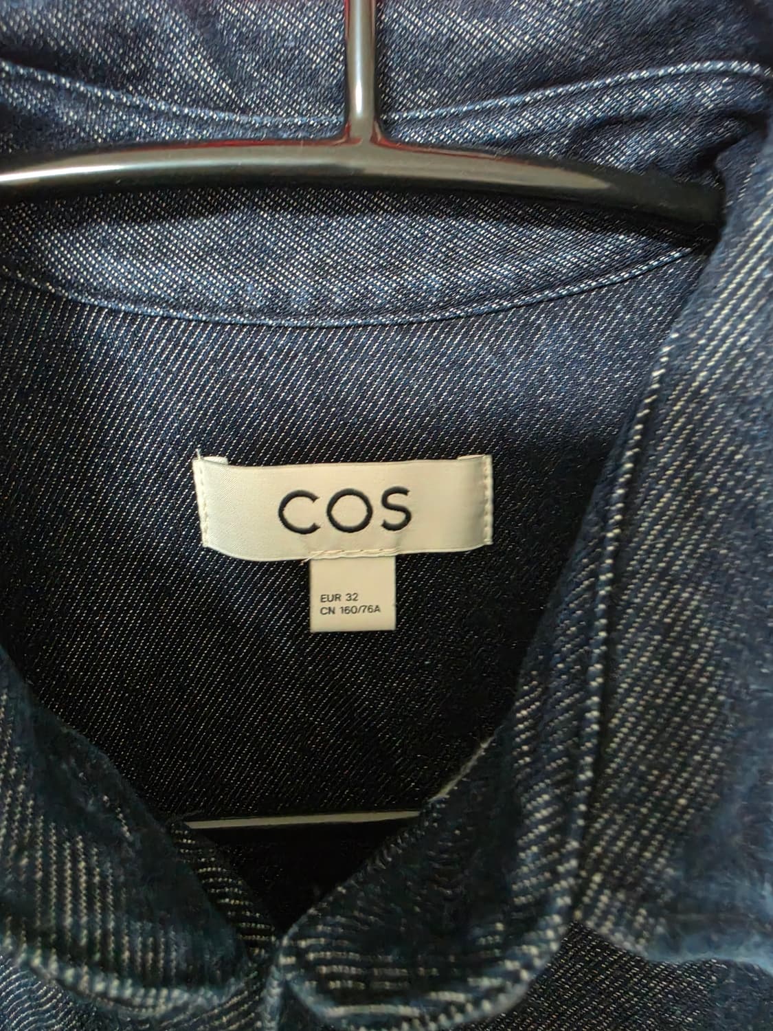 cos 코스 데님 원피스 32사이즈 상품이미지3