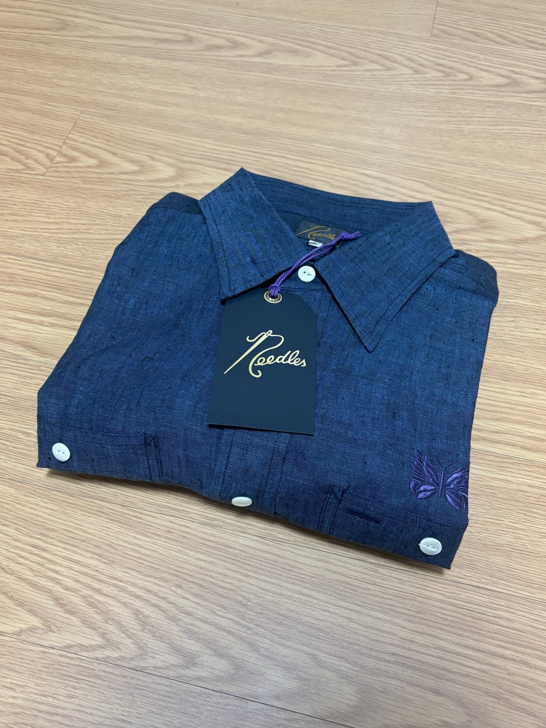 [새상품/L] 니들스 샴브레이 셔츠 상품이미지2