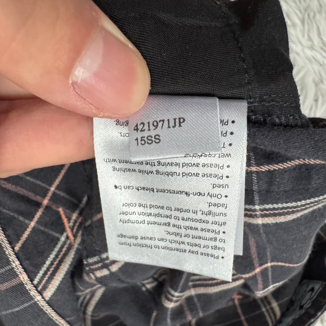 OAKLEY 일본빈티지 바지 오클리 빈티지팬츠 빈티지바지 오클리바지 체크 상품이미지8