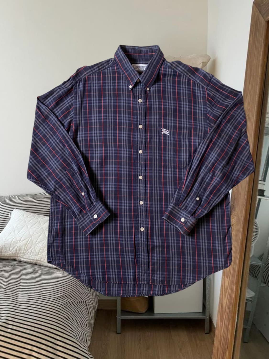 버버리 체크 셔츠 (Man XL) AB0195 상품이미지1