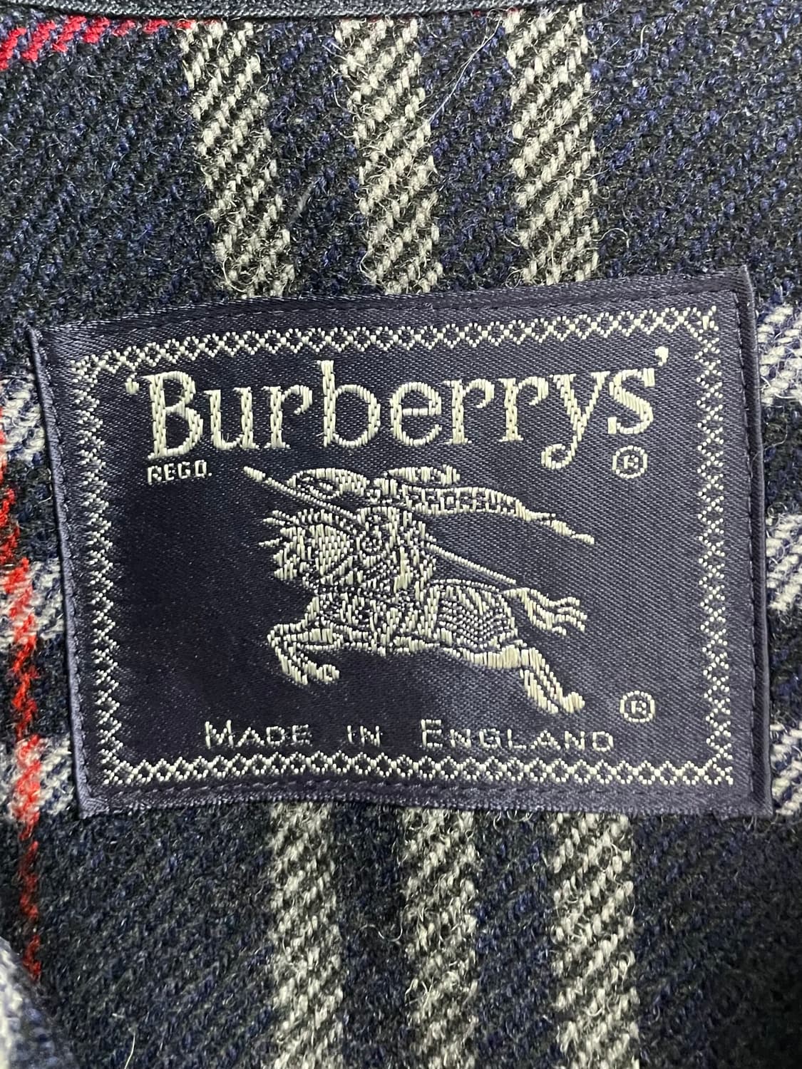 버버리 네이비 스윙탑 블루종 자켓 (on.359) 상품이미지5