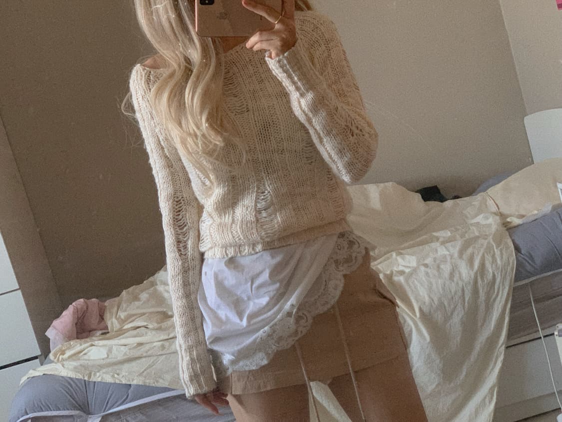 일본빈티지 빈티지 니트 빈티지 스커트 빈티지 나시 페어리 사와코 하구미 상품이미지6