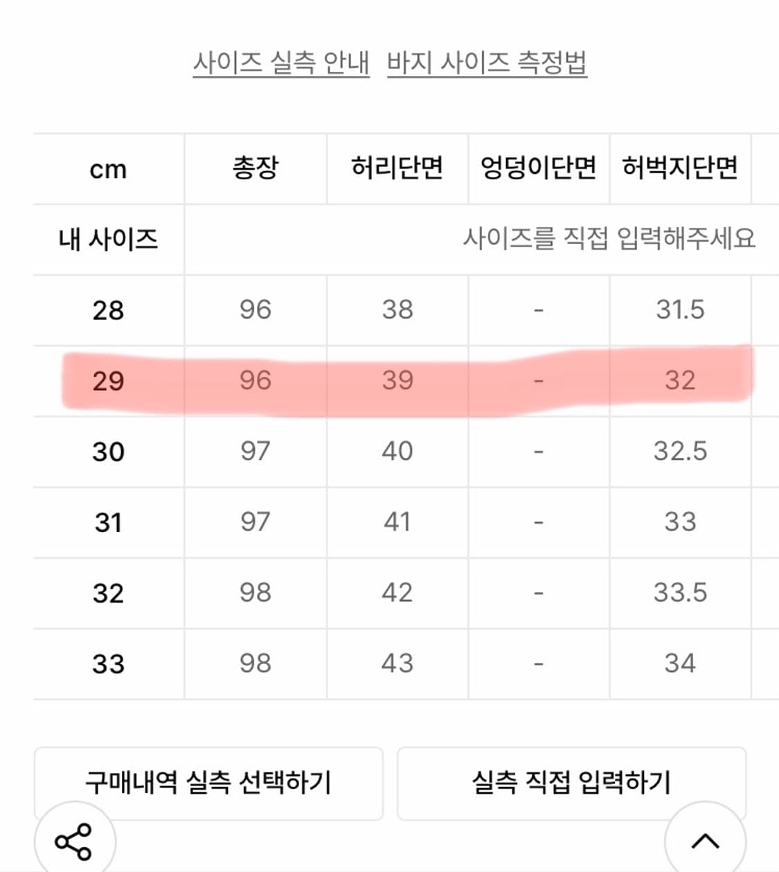 모드나인 블랙 데님 청바지 29사이즈 상품이미지5
