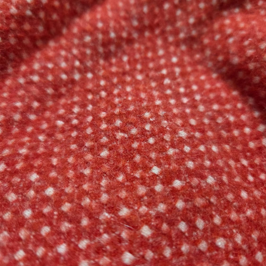 이태리 램스울 버드아이 체크 머플러 상품이미지4