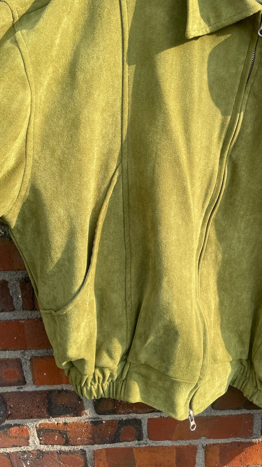 올리브 그린 집업 상품이미지3