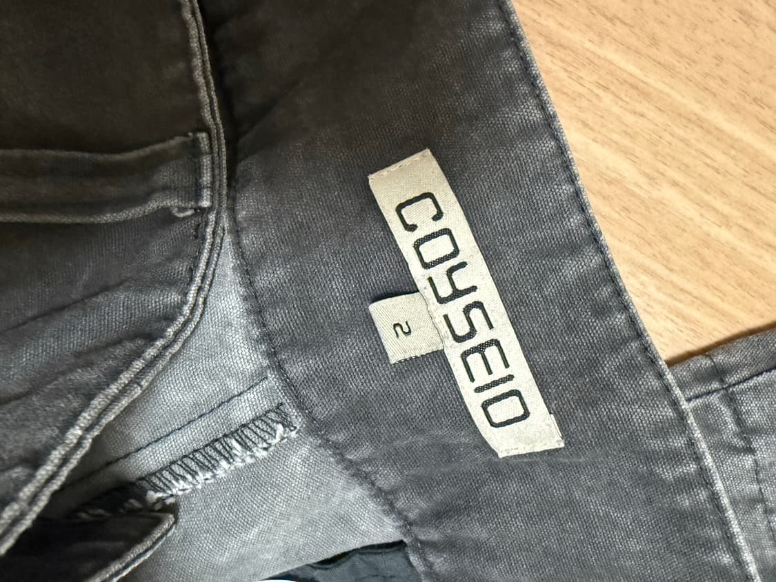 코이세이오 double capri pants black 상품이미지7