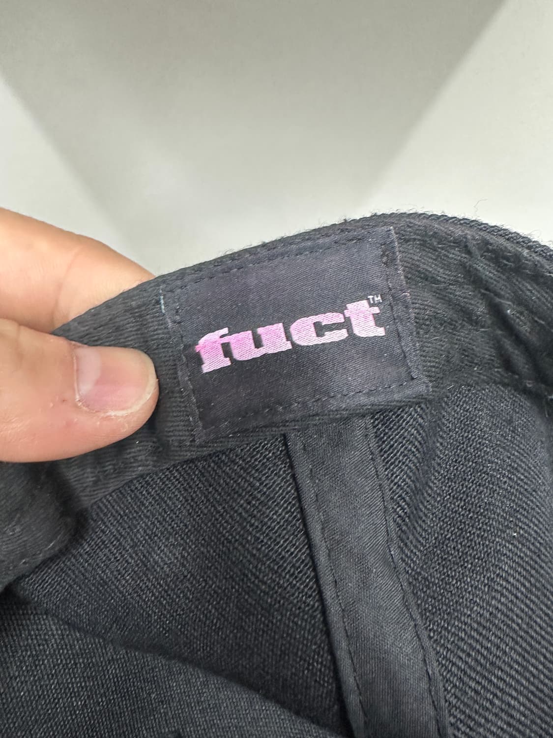 FUCT 오발 로고 캡 상품이미지2