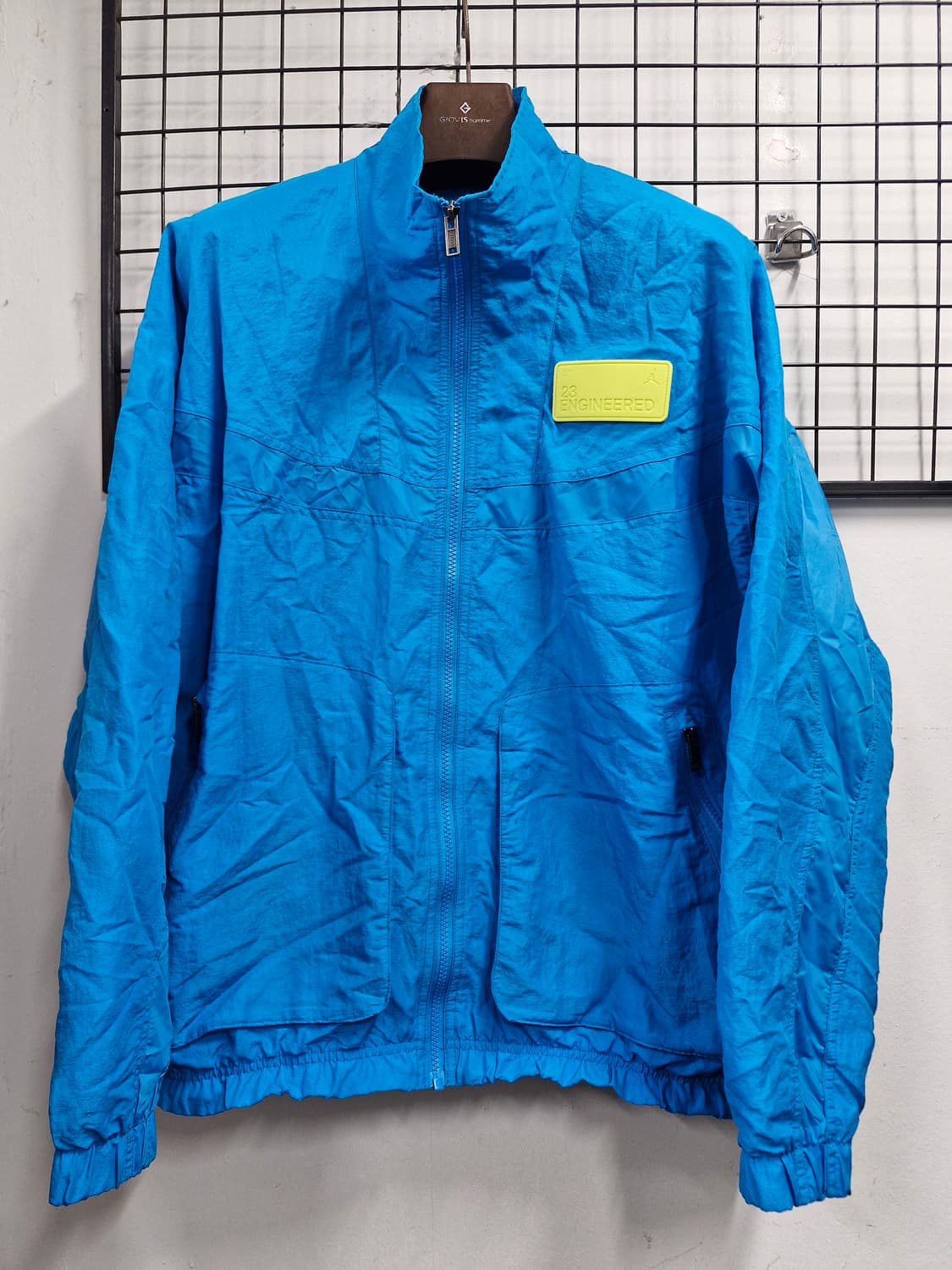 105XL 나이키 조던 23 엔지니어드 블루 바람막이 자켓. 상품이미지1