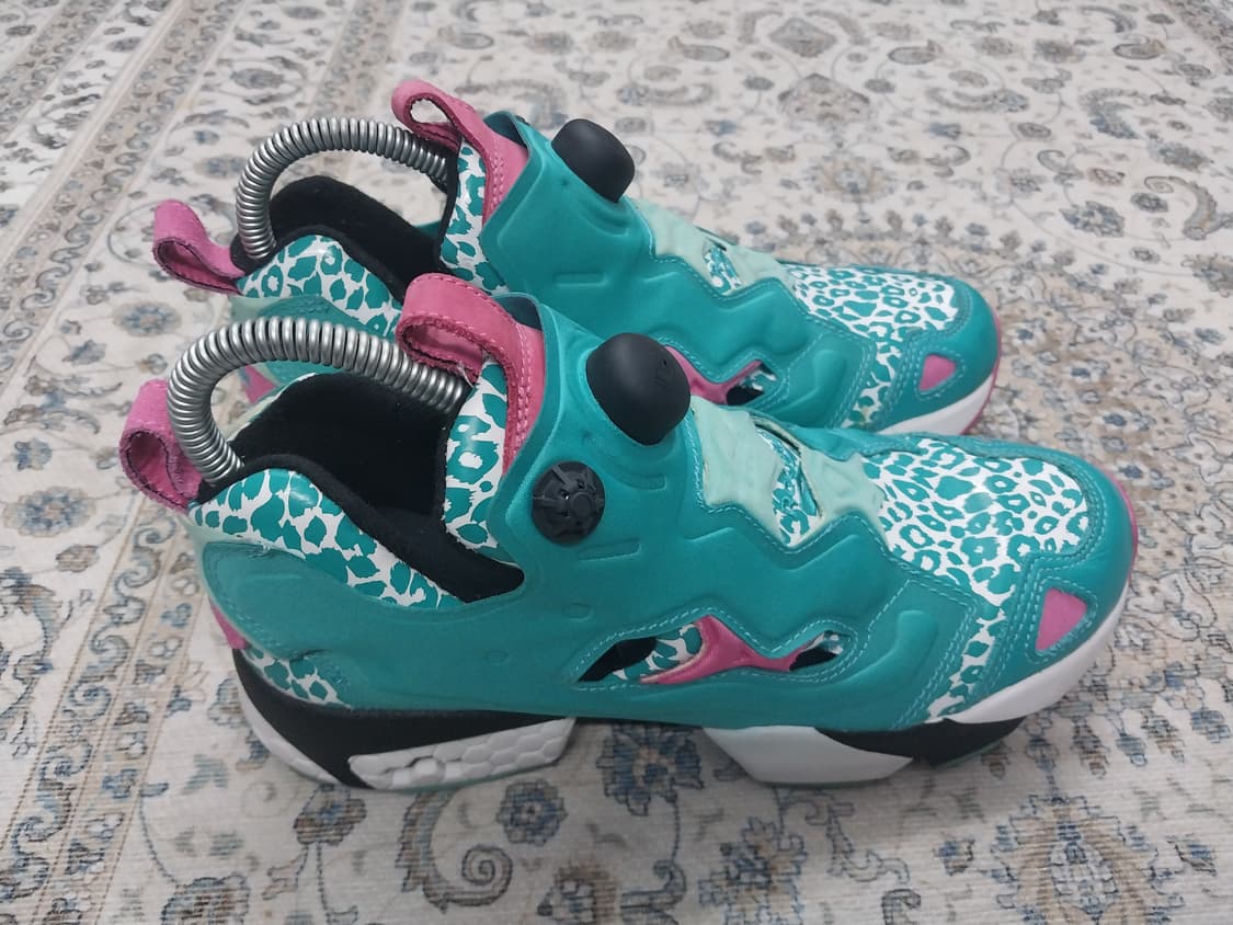 리복 퓨리 레오파드 아쿠아민트 240mm 상품이미지4