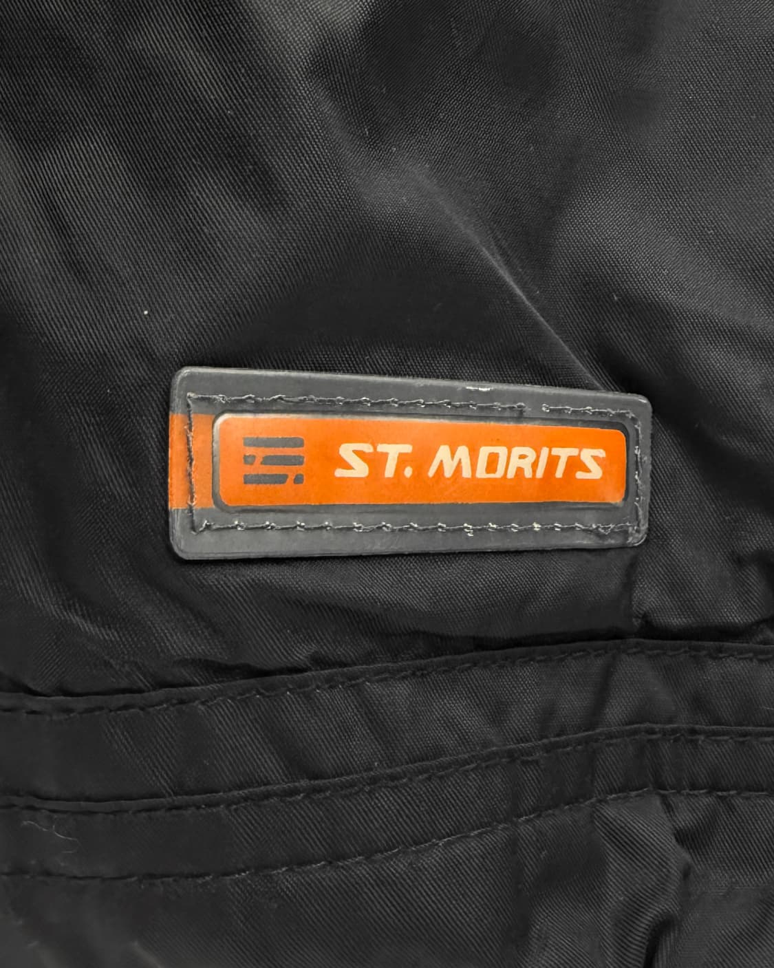 ST.Morits 00s 스키 웨어 택티컬 나일론 자켓 블랙 상품이미지6