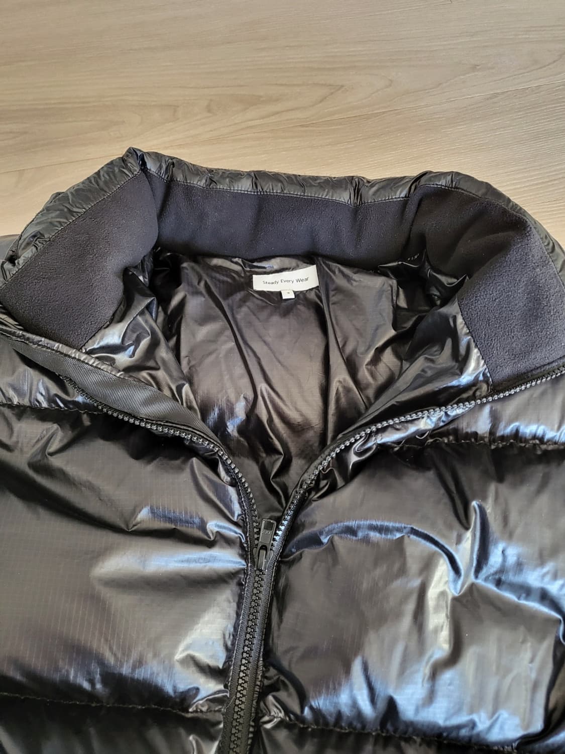 스테디에브리웨어 컴폴트 패딩 블랙3 상품이미지4