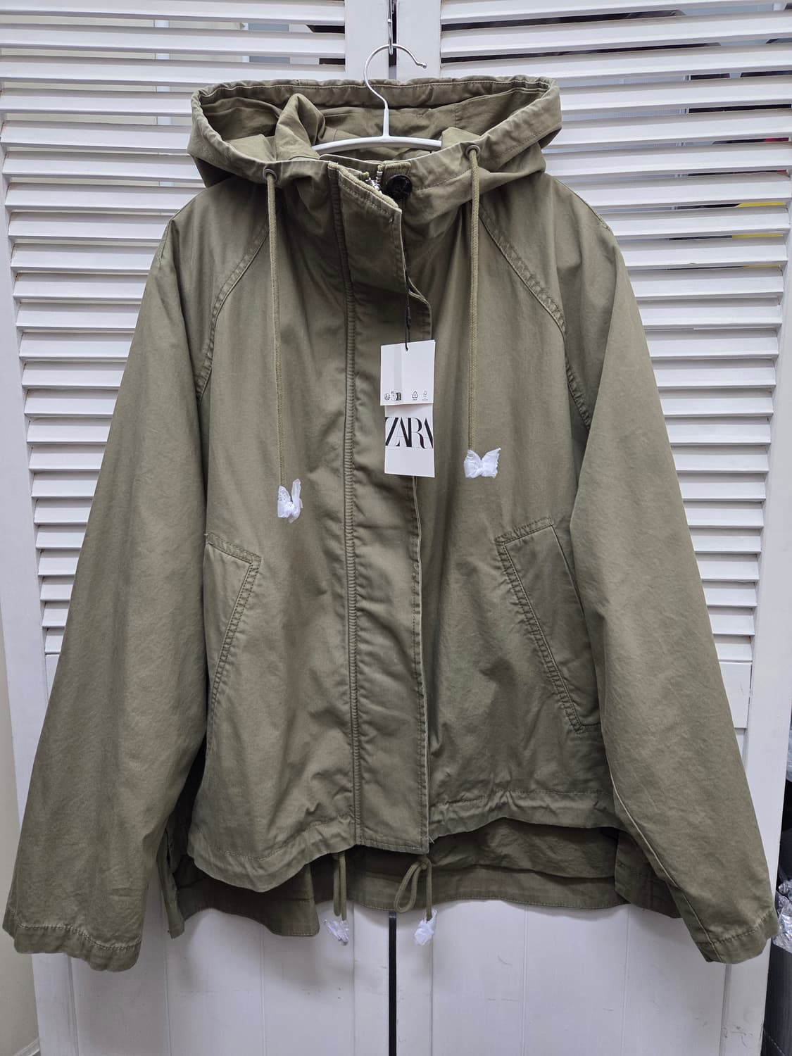 자라 밀리터리 오버사이즈 야상 자켓 상품이미지1