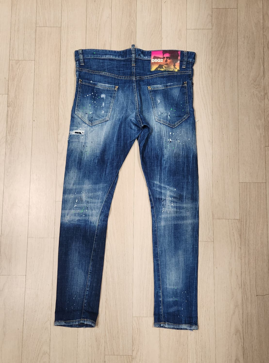 디스퀘어드2 정품 데님 청바지 데미지 워싱진 50 (33-34) 상품이미지2