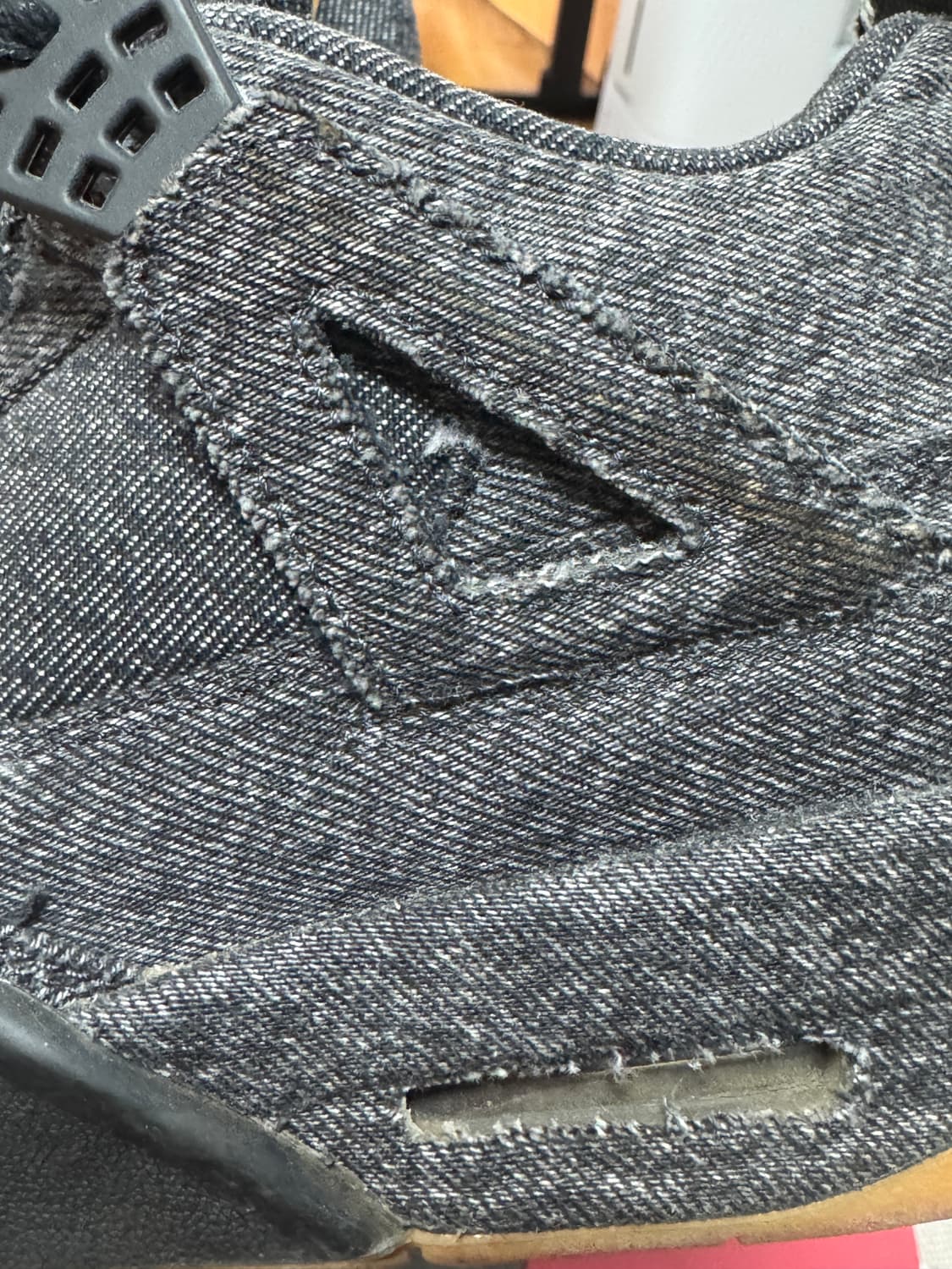 조던4 리바이스 흑청데님 255사이즈 상품이미지6