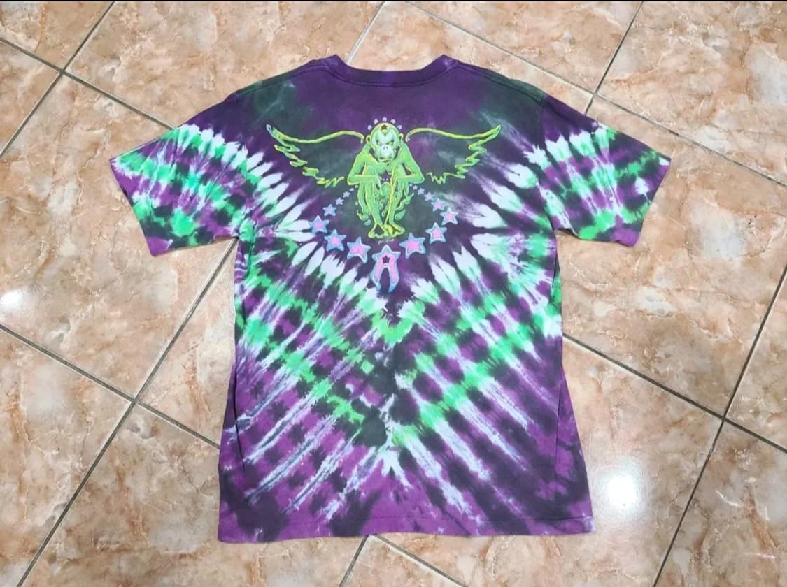 1990 aerosmith 에어로스미스 타이다이 빈티지티셔츠 상품이미지1