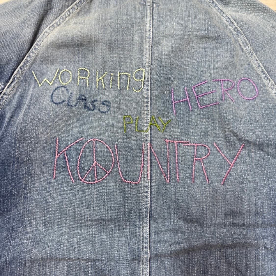 캐피탈 KAPITAL CACTUS 커버롤 스마일 패치 데님 자켓 상품이미지10