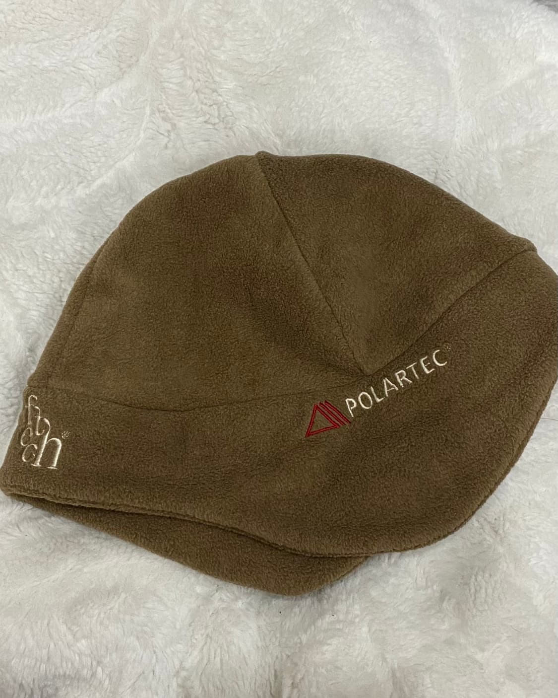 페치 폴라텍 로고 비니 상품이미지1