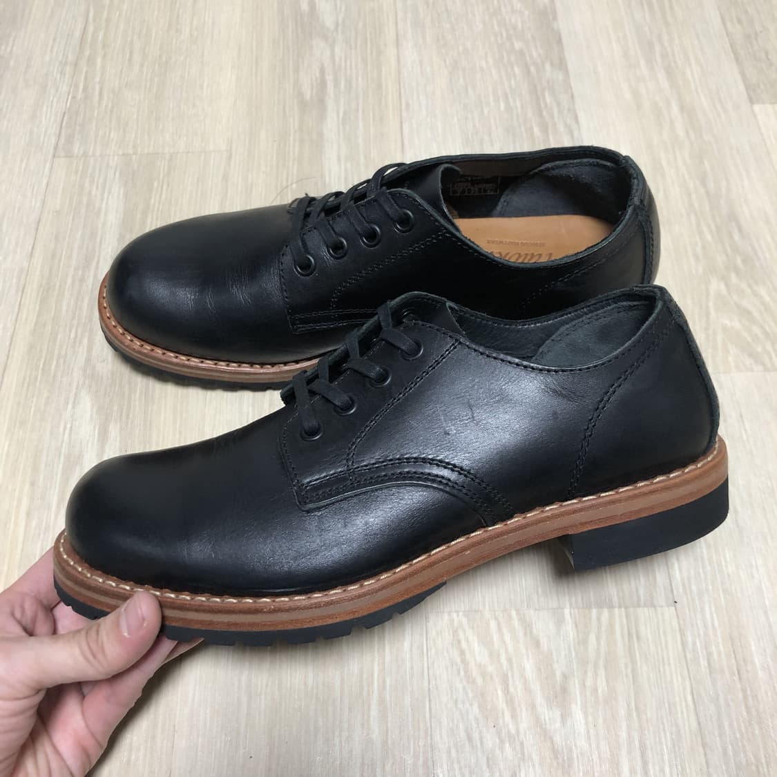 (250) 호킨스 HAWKINS 4인치 플레인 부츠 블랙 상품이미지1